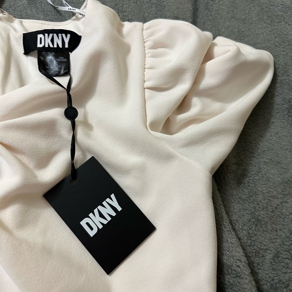 DKNY Women's Wear to Work Sheath Dress/ Butcream /2 - Picture 6 of 9